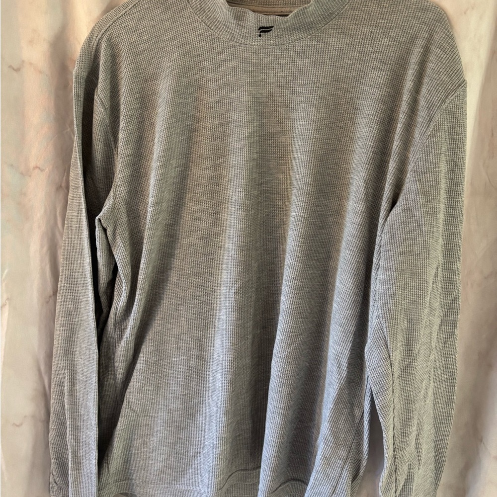 Fabletics Gray Crewneck Sweater for Men